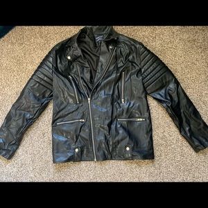 Black Leather Jacket (Men)